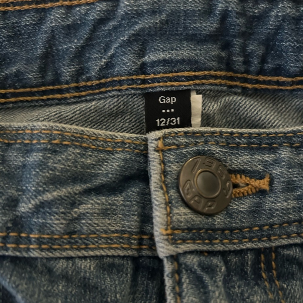 Gap Blue Denim skirt